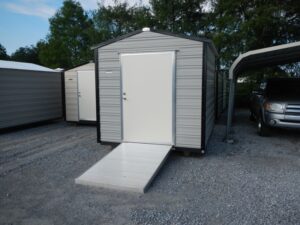 portable with ramp